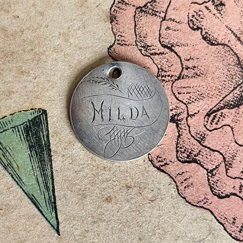 Victorian Hilda Love Token