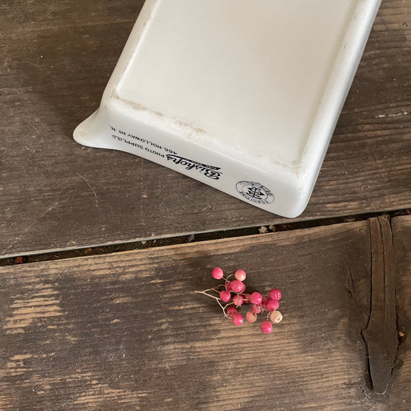 Antique Ceramic Developing Tray