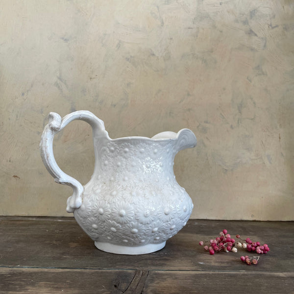 Antique Victorian Daisy Jug