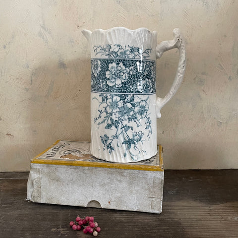 Antique Blue Transfer Jug