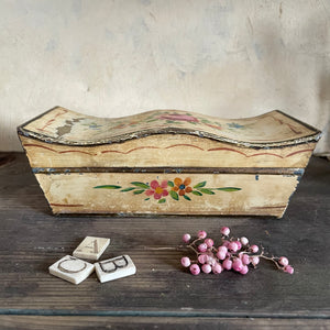 Beautiful Painted Tin Box