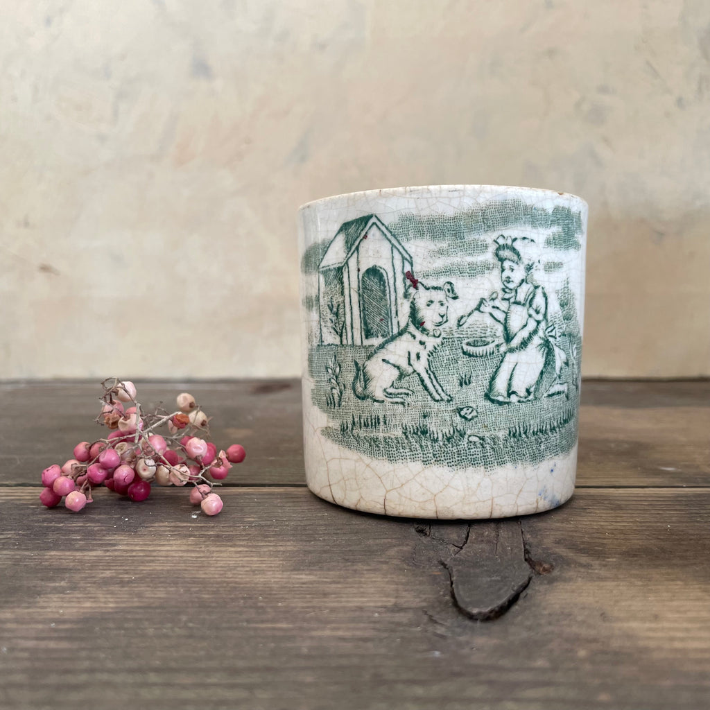 Antique Victorian Transfer Mug – No.4 Vintage