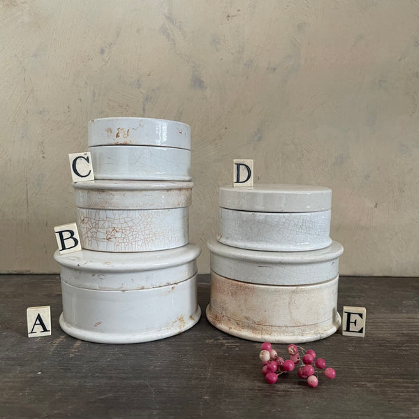 Plain Victorian Chemist Pots