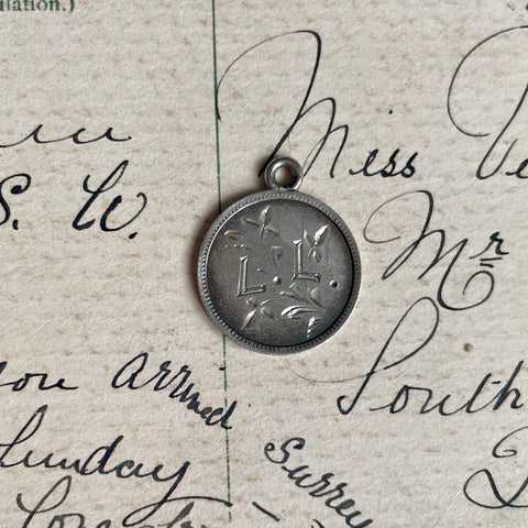 Victorian L.L Love Token Charm