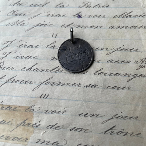 Victorian Father Love Token