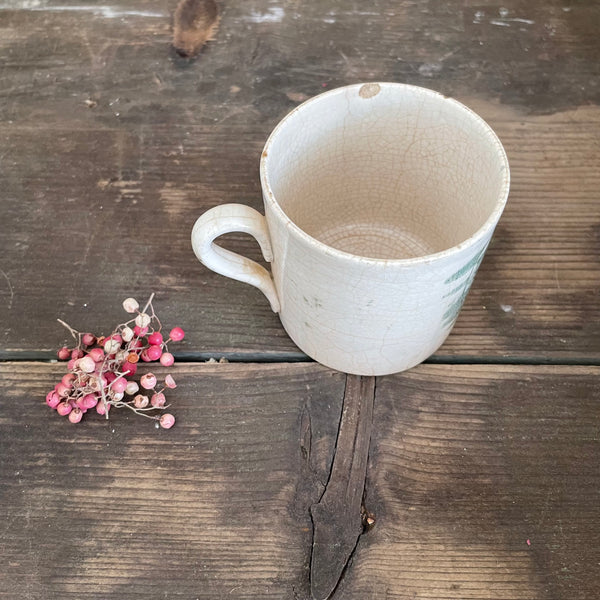 Antique Victorian Transfer Mug