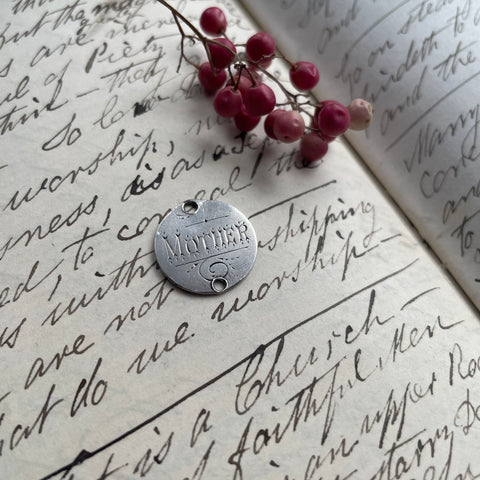 Victorian Mother Love Token Charm