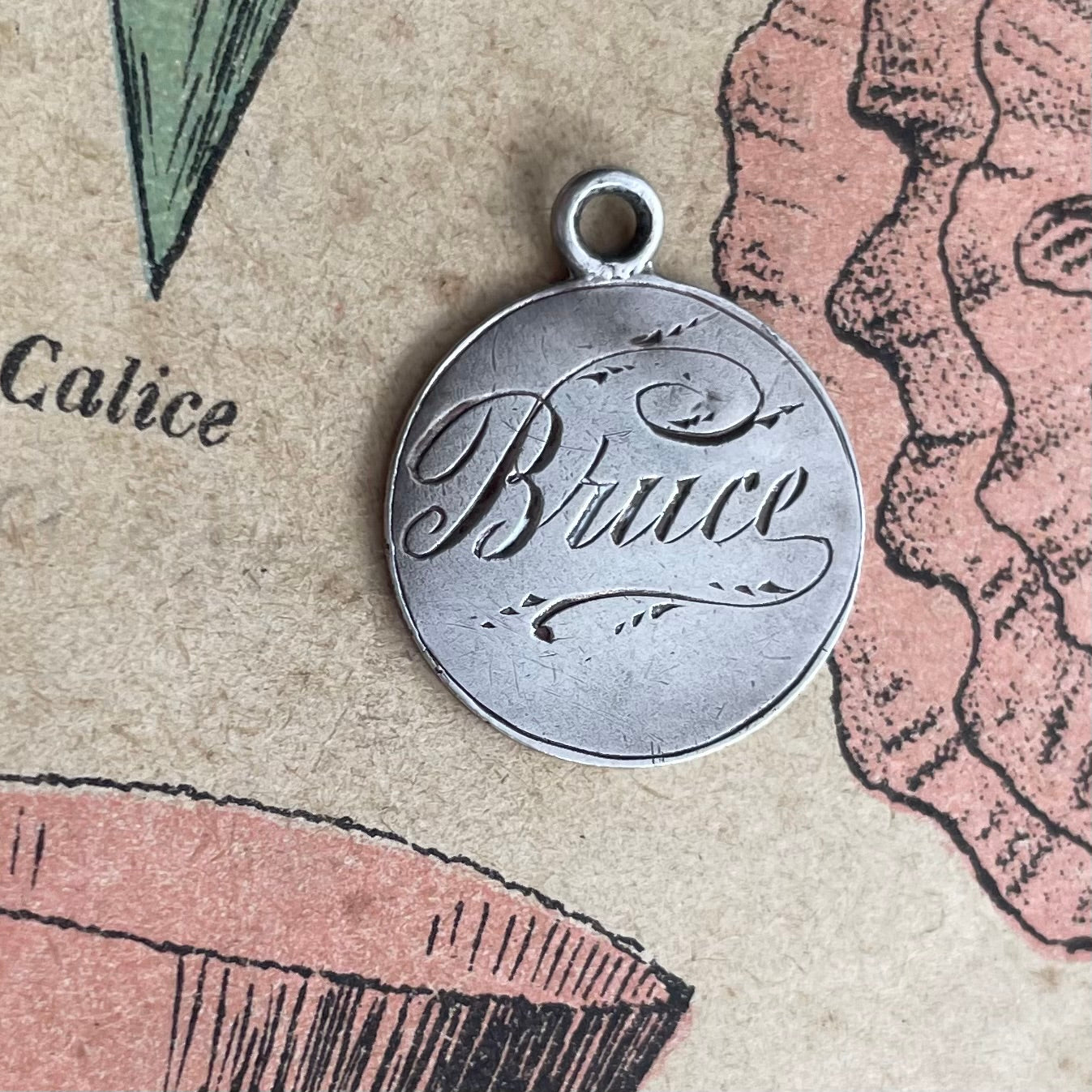 Victorian Bruce Love Token Charm