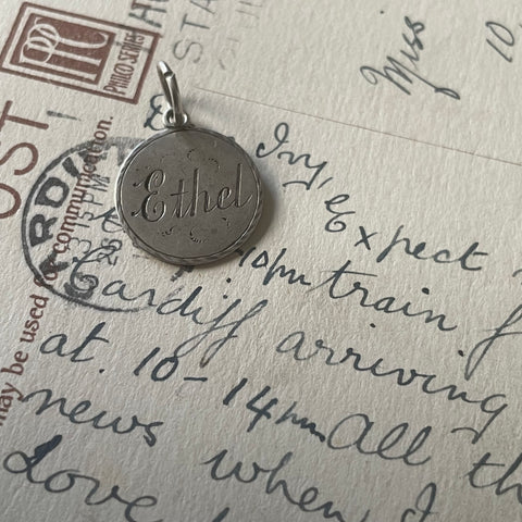 Victorian Ethel Love Token Charm