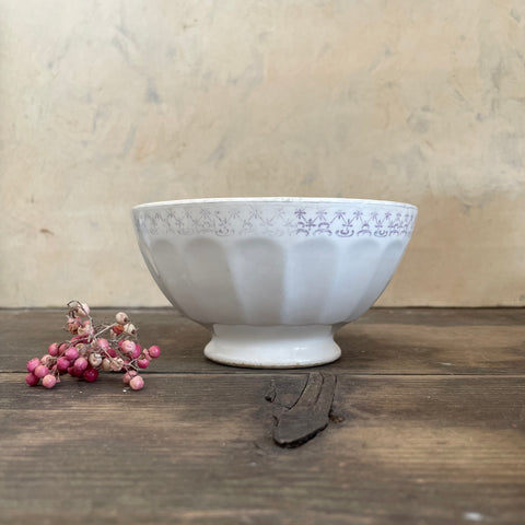 Antique French Café Au Lait Bowl