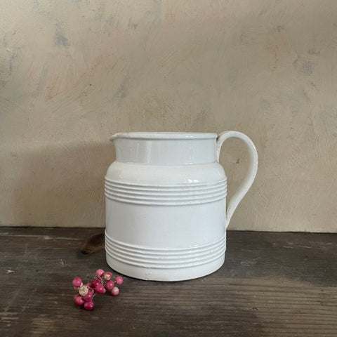 Antique Early Ribbed Jug