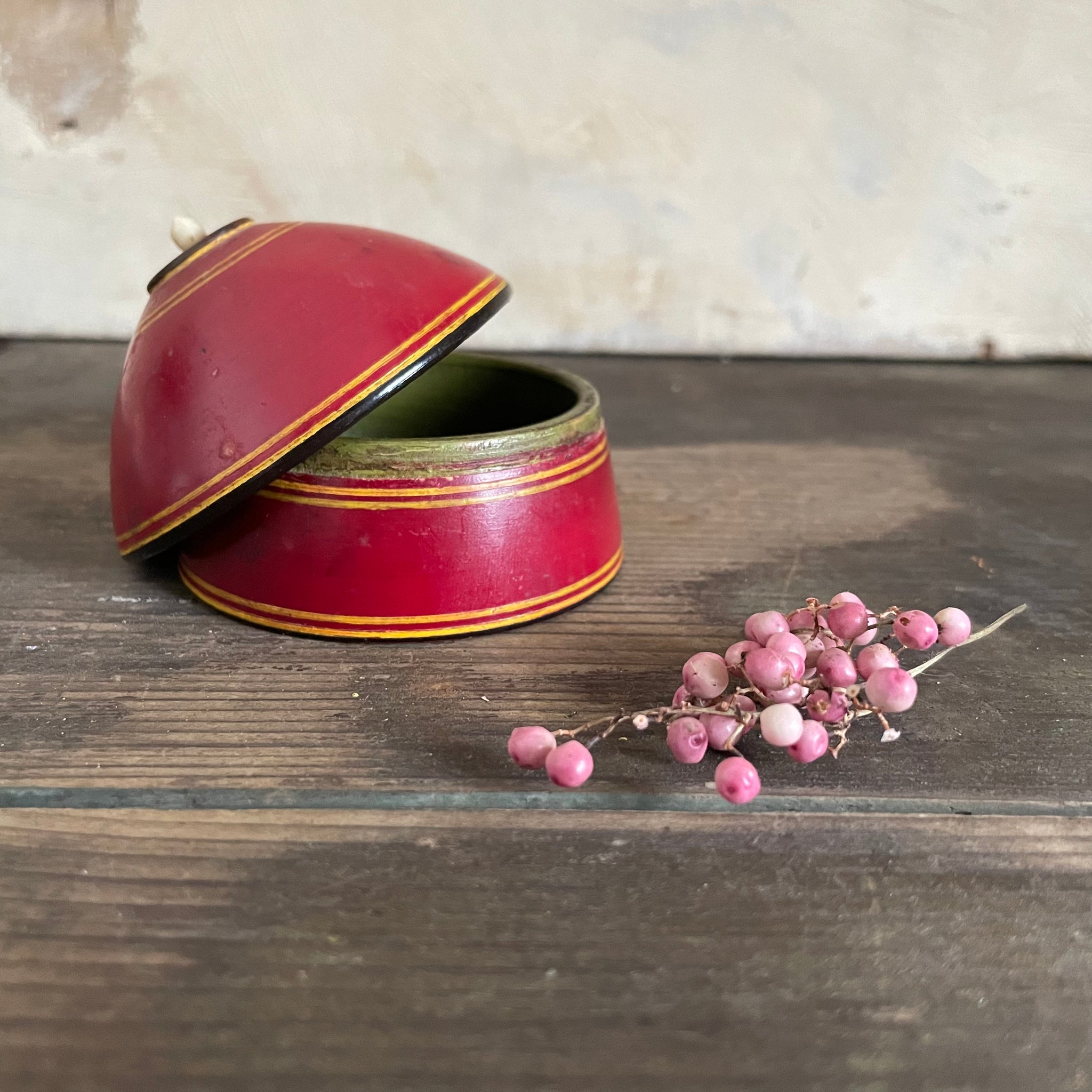 Antique Treen Box