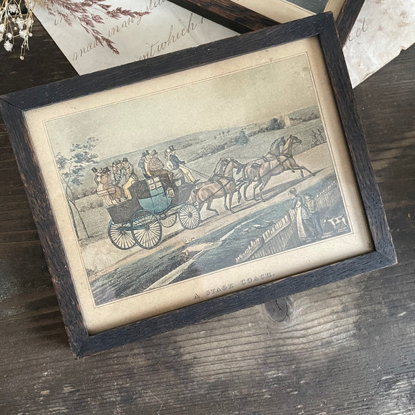 Antique Prints in Frames