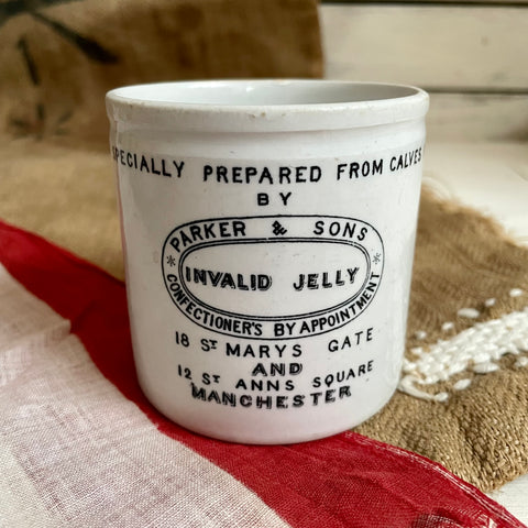 Parker & Sons Invalid Jelly Pot