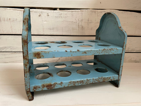 Vintage Metal Egg Rack