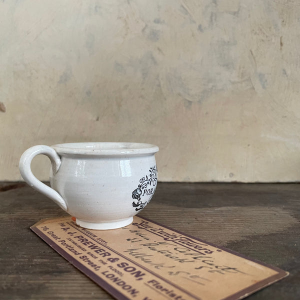 Antique Pretty Motto Cup