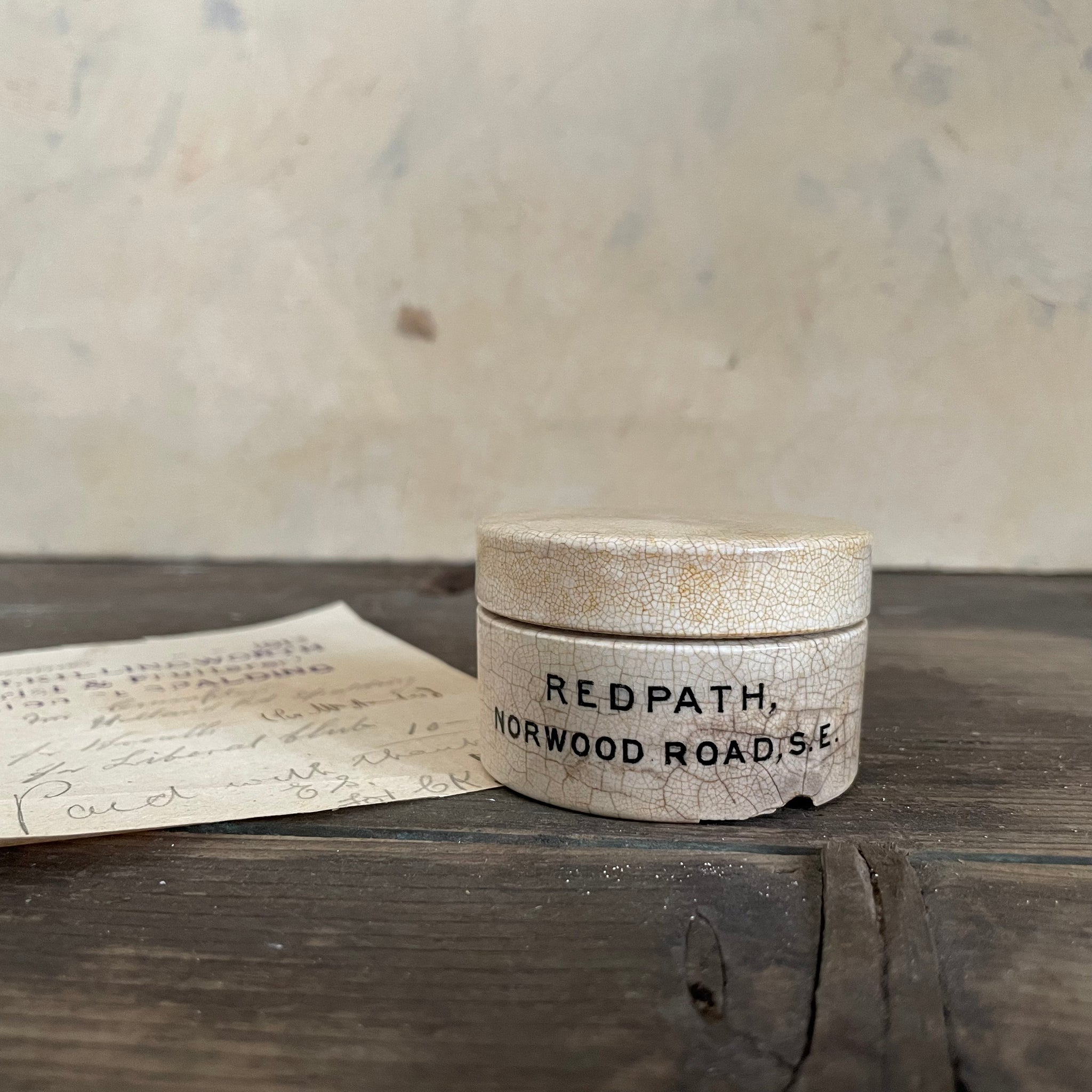 Antique Redpath Chemist Pot