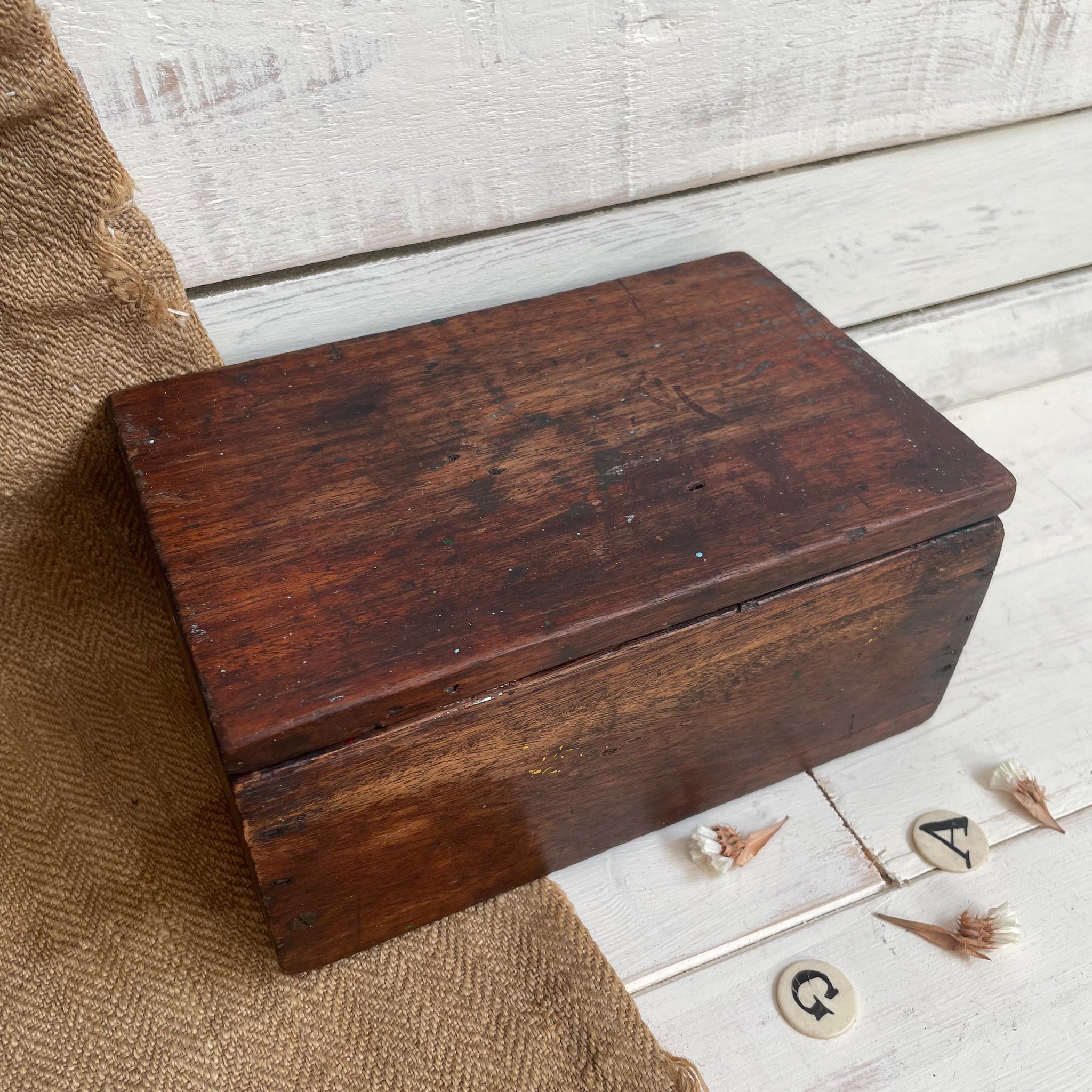 Antique Wooden Box